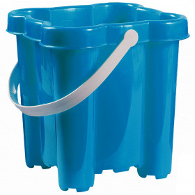 Androni Kýblik hrad 4 veže - výška 20 cm - modrý