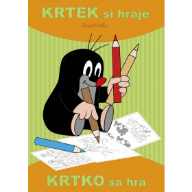 omalovánka A4 Krtko sa hrá