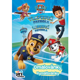 Omaľovánka A5 Paw Patrol