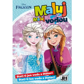 Omaľovánka A5 Maľuj vodou FROZEN - Ľadové kráľovstvo