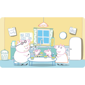 Omaľovánka Maľuj vodou zas a znova Prasiatko Peppa