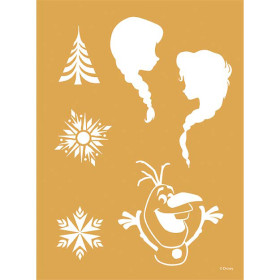 Omaľovánky s fúkacími fixami Ľadové kráľovstvo