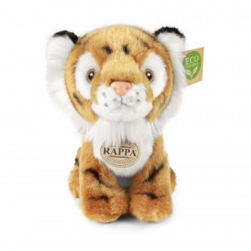 Plyšový tiger sediaci 18 cm ECO-FRIENDLY