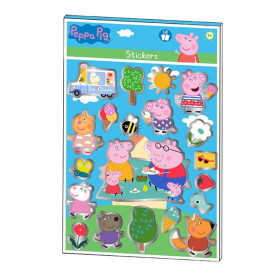Sada samolepiek 6 listov Peppa Pig