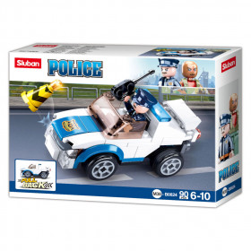 Sluban Polícia M38-B0824 Naťahovacie auto