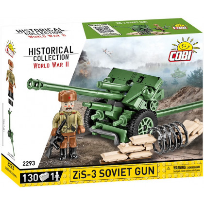 COBI 2293 World War II Ruský divízny kanón ZiS-3