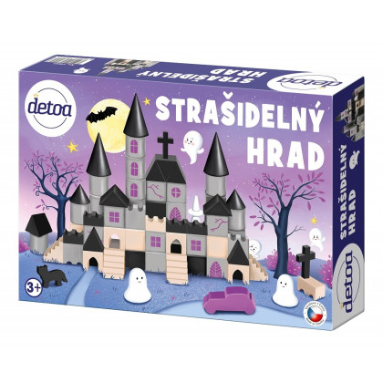 Drevená stavebnica Strašidelný hrad