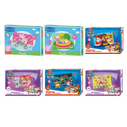 Puzzle 24, 50 a 99 dielikov 25x18,5x3 cm