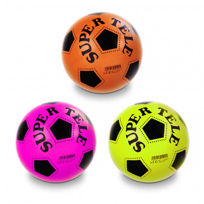 Lopta nafúknutá SUPER TELE/NEON 22 cm BIO BALL