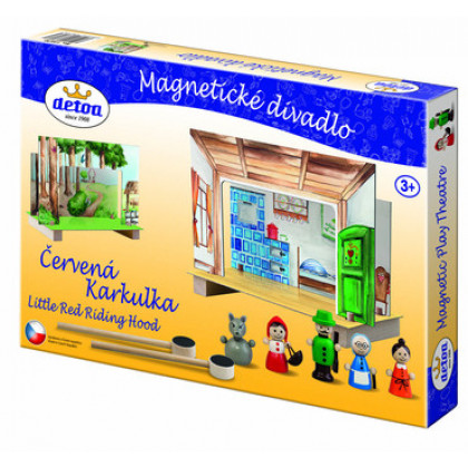 divadlo magnetické - Červená Karkulka