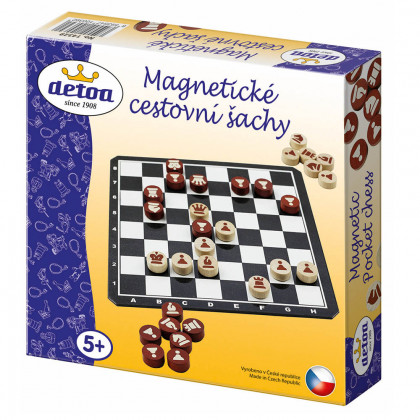 Šachy magnetické cestovné
