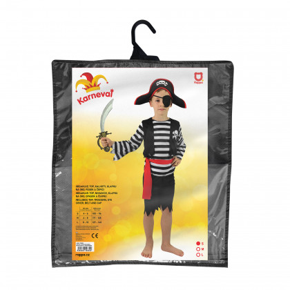 Detský kostým pirát (S)