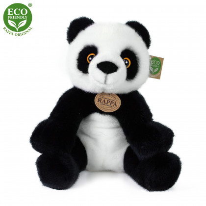 Plyšová panda sediaci 27 cm ECO-FRIENDLY