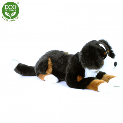 Plyšový pes bernský salašnícky ležiaci 70 cm ECO-FRIENDLY