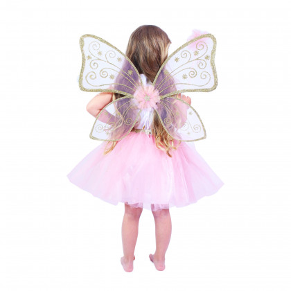 Detský kostým tutu sukne s krídlami e-obal