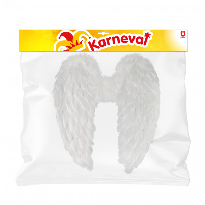Anjelské krídla s perím 55 cm