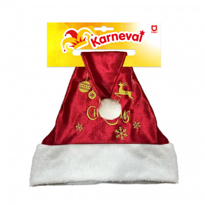 Vianočná čiapka s potlačou