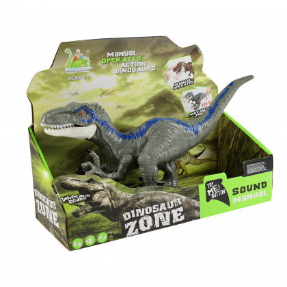 Dinosaurus Velociraptor so svetlom a zvukom