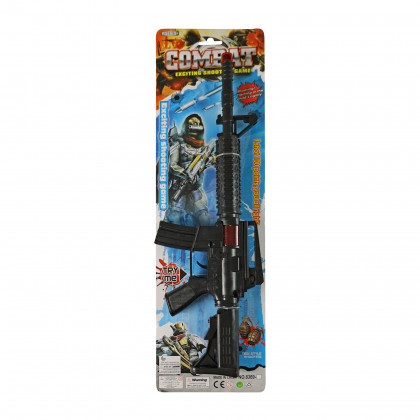 Samopal mechanický so zvukom 45 cm