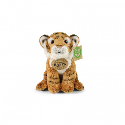 Plyšový tiger sediaci 15 cm ECO-FRIENDLY