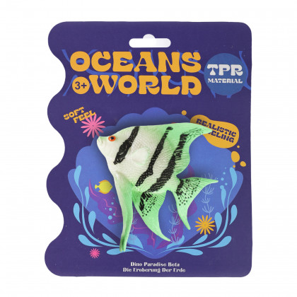 Ryba gumová zelená 10 cm