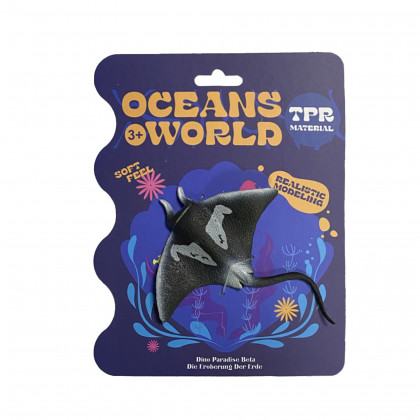 Morská ryba manta gumová 13 cm