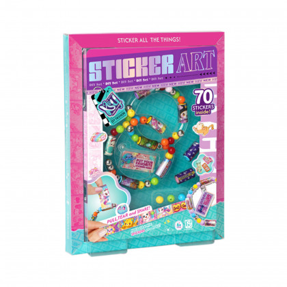 Kreatívny náramok so samolepkami