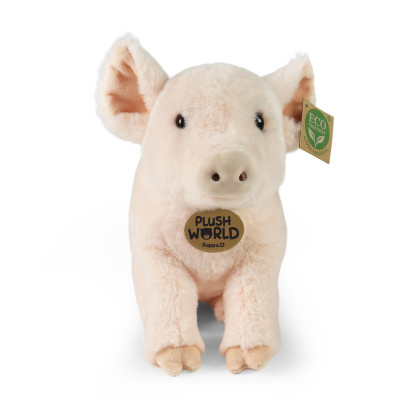 Plyšové prasa 28 cm ECO-FRIENDLY PLUSH WORLD
