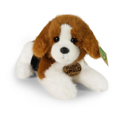 Plyšový pes bígel 22 cm ECO-FRIENDLY PLUSH WORLD