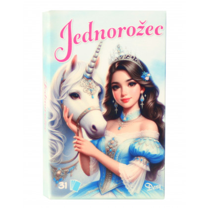 Karty Čierny Peter + pexeso a dueto Jednorožec