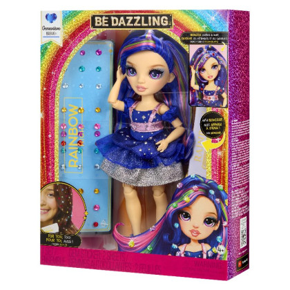 Rainbow High Be Dazzling Fashion bábika - Genevieve Bleue (Blue)