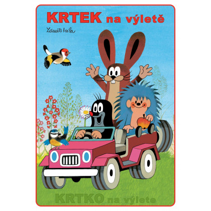 Omalovánka A5 Krtko na výlete