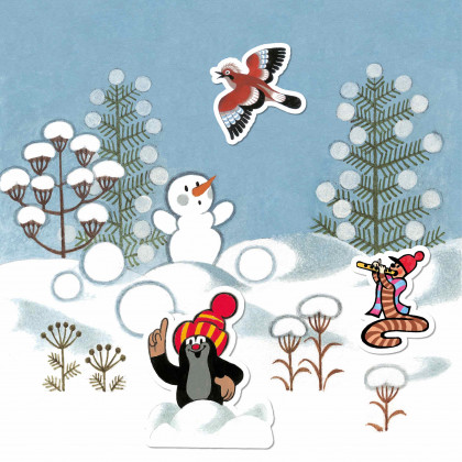 Album obrázkový Krtko 2 Hraj sa so samolepkam