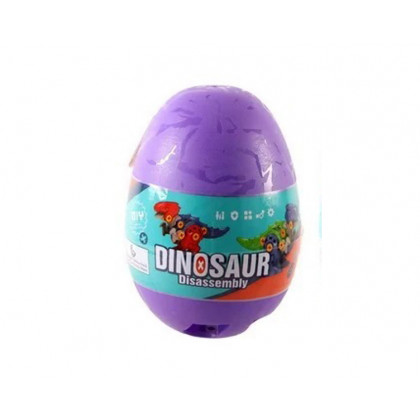 Dinosaurus skrutkovací vo vajci 16 cm