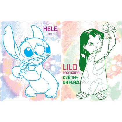 Omaľovánky a 100 tetovaní Lilo & Stitch