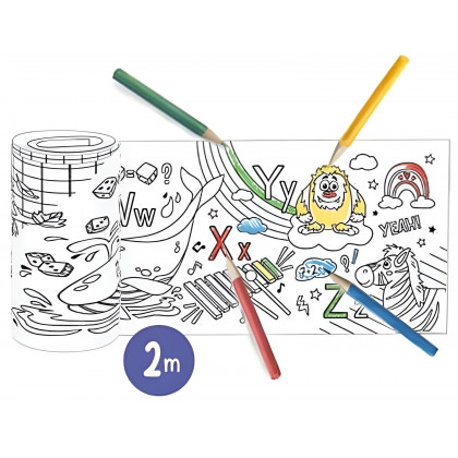 Trendhaus kreatívny set 2 metre role omaľovánok