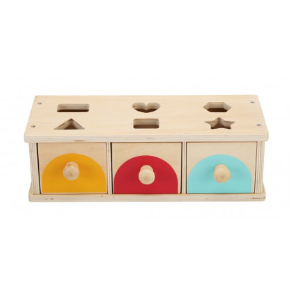 2Kids Toys Triedenie tvarov Šuplíčky