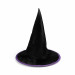 Detský klobúk čierno-fialový čarodejnice/Halloween